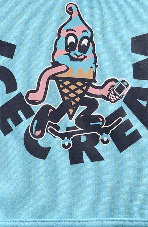 Icecream Kids' Skate Cotton Graphic Hoodie In Petit Four