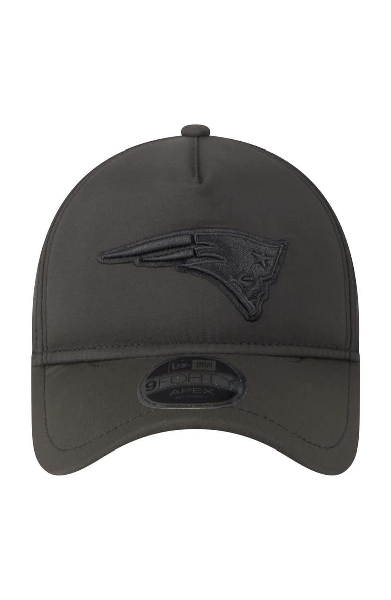 New Era Men's New Era Black New England Patriots Apex 9FORTY Adjustable Hat, Alternate, color, Black