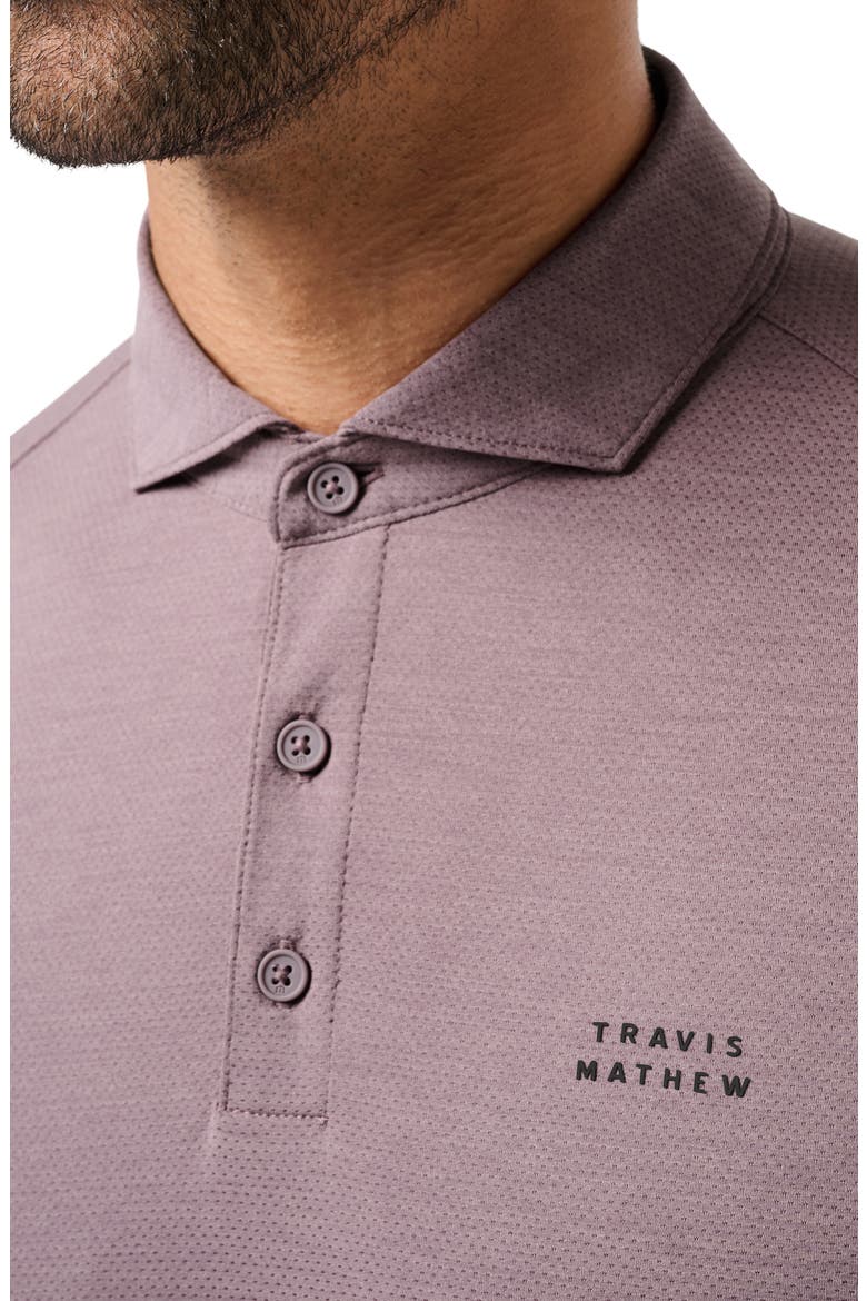 The Heater Solid Short Sleeve Performance Polo, Alternate, color, MOONSCAPE