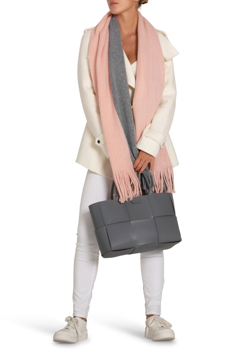 Belle & Bloom Bad Girl Wool Blend Moto Coat, Alternate, color, Cream