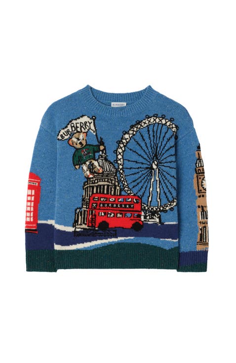 London Bear Wool Blend Sweater