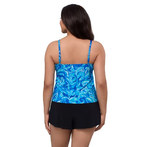 Trimshaper Farrah Scoopneck Swim Romper