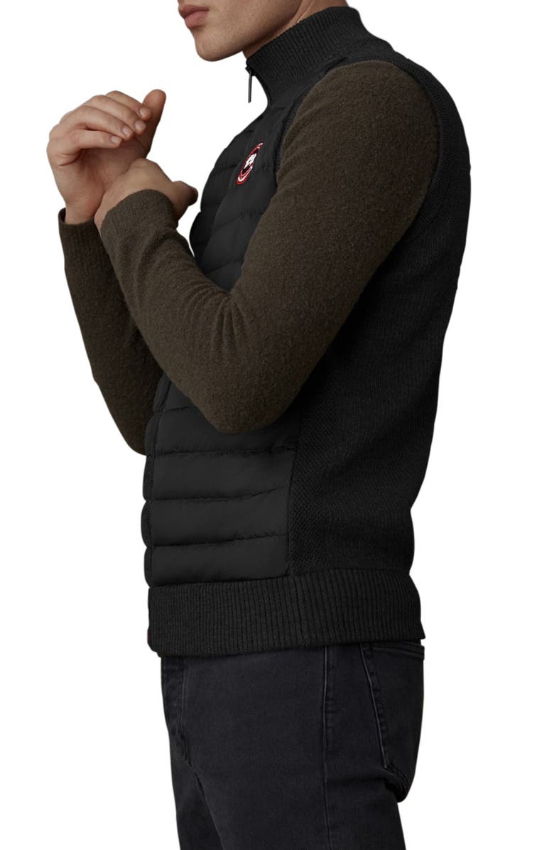 Canada Goose Hybridge Knit Quilted Down Vest, Alternate, color, 