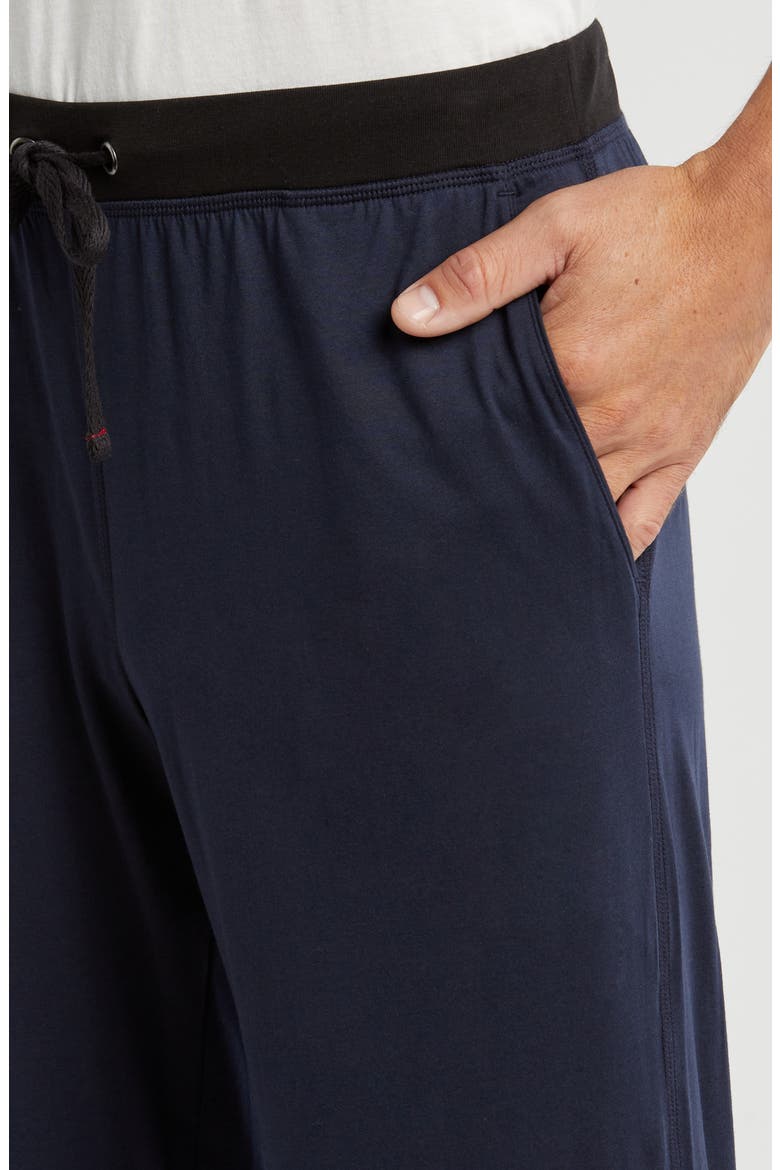 Peruvian Pima Cotton Lounge Pants, Alternate, color, MIDNIGHT