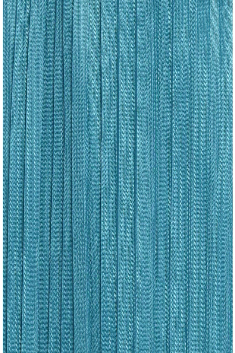 Armena Pleated Long Sleeve Dress, Alternate, color, TEAL