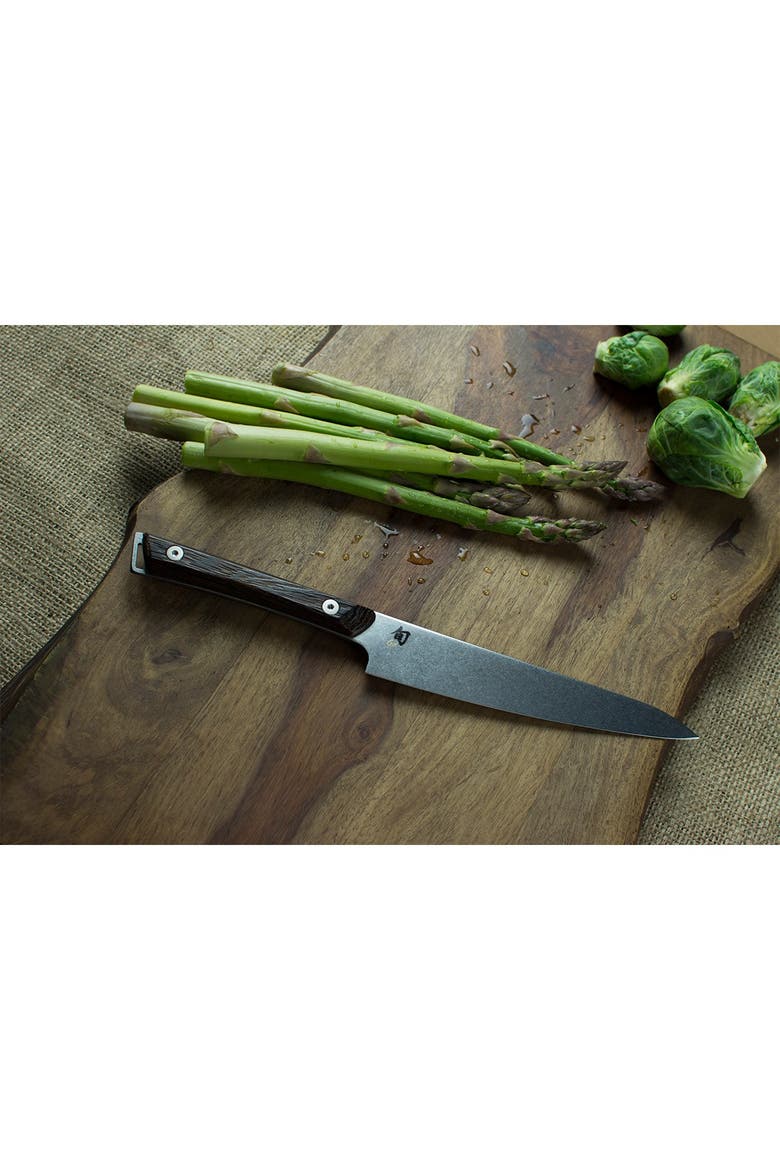 Kanso 6" Utility Knife, Alternate, color, METALLIC