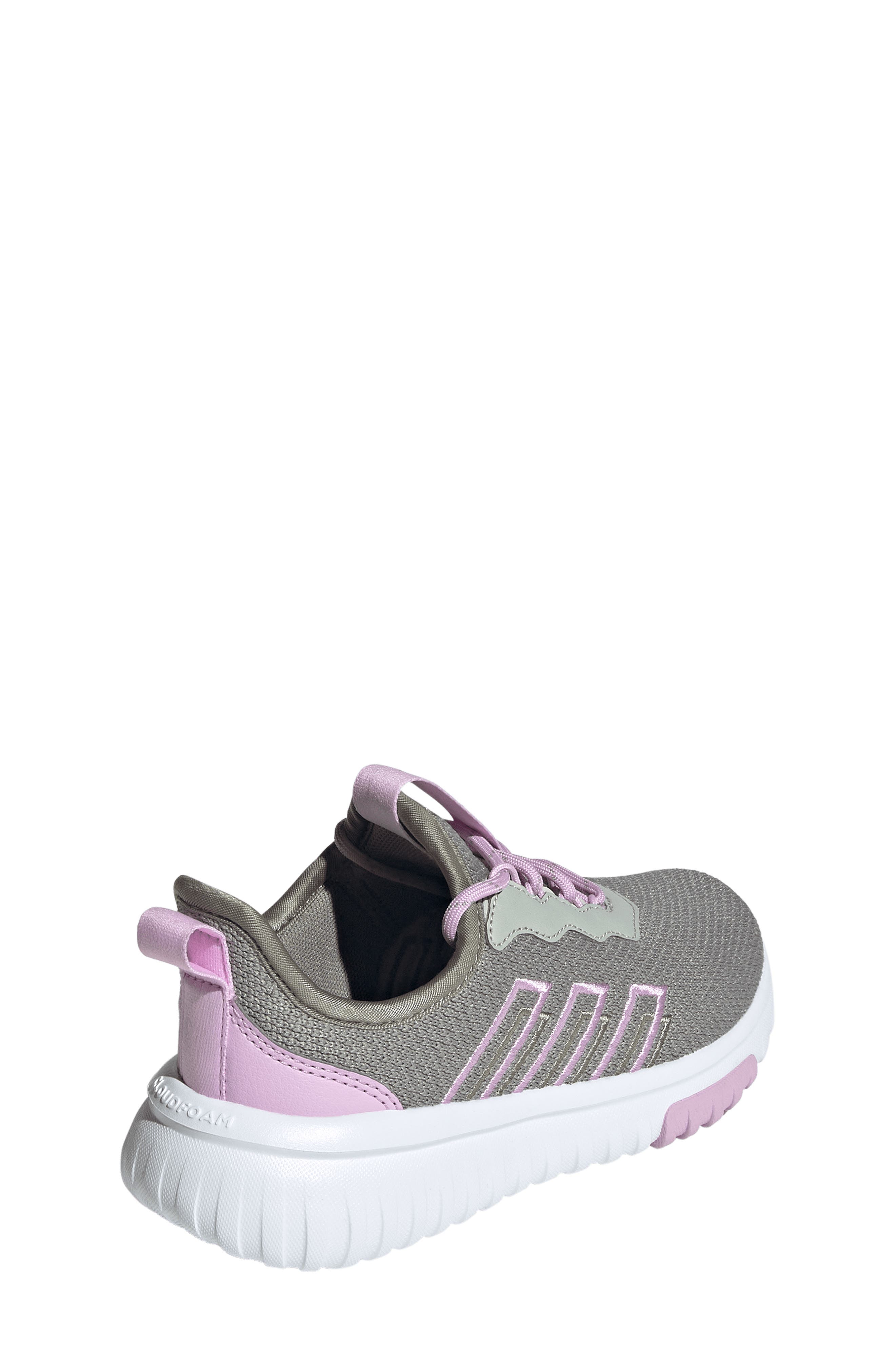 adidas Kids' Kaptir Flow 2.0 Sneaker, Alternate, color, Off White/ White/ Lucid Pink