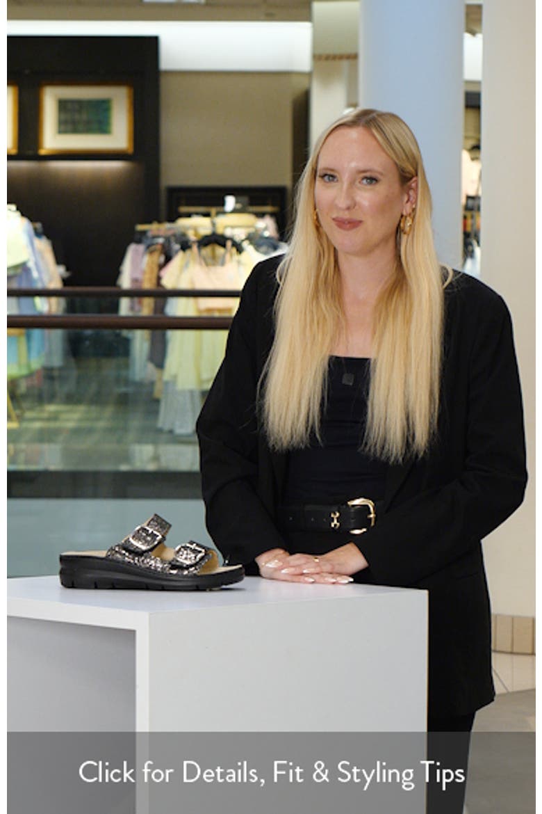 Mosaic Wedge Sandal video