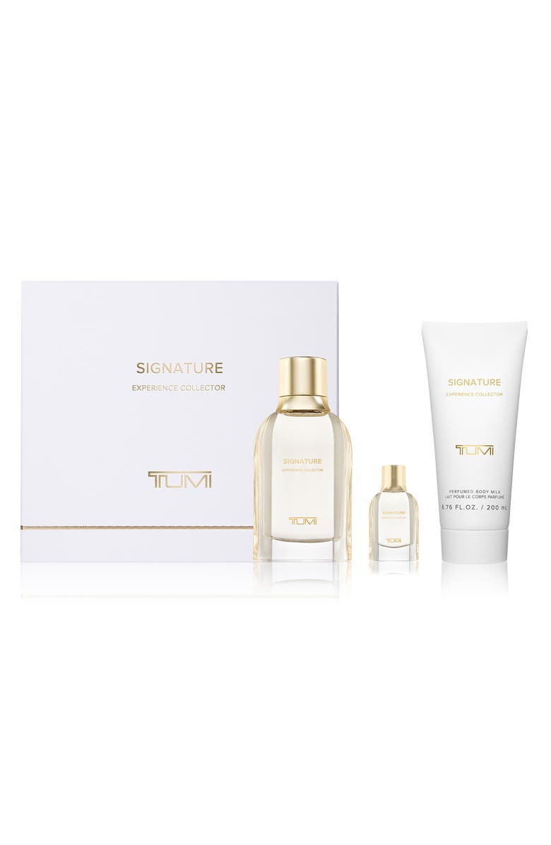 TUMI Signature Experience Collector 3-Piece Gift Set, Main, color,