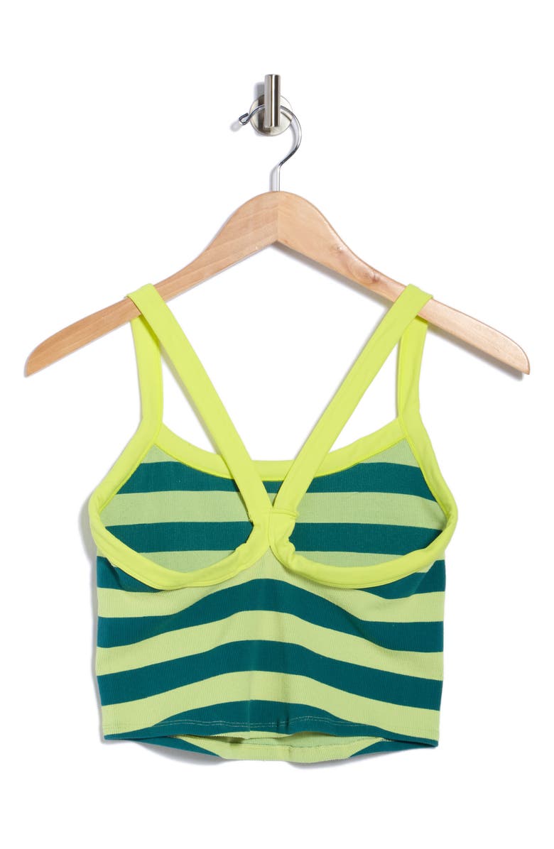 Free People FP Movement All Clear Stripe Camisole, Alternate, color, Endzone Combo