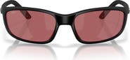 Costa Del Mar Brine II 59mm Polarized Rectangular Sunglasses