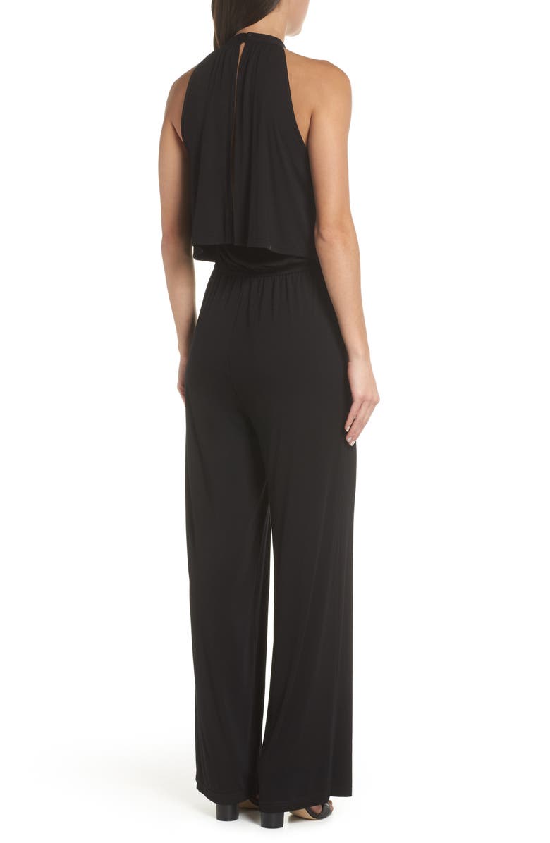 BB Dakota by Steve Madden BB Dakota One on One Sleeveless Stretch Jumpsuit, Alternate, color, 