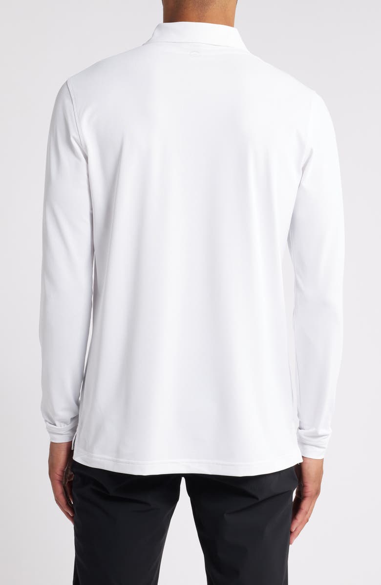 Peter Millar Crown Crafted Soul Long Sleeve Performance Mesh Polo, Alternate, color, 
