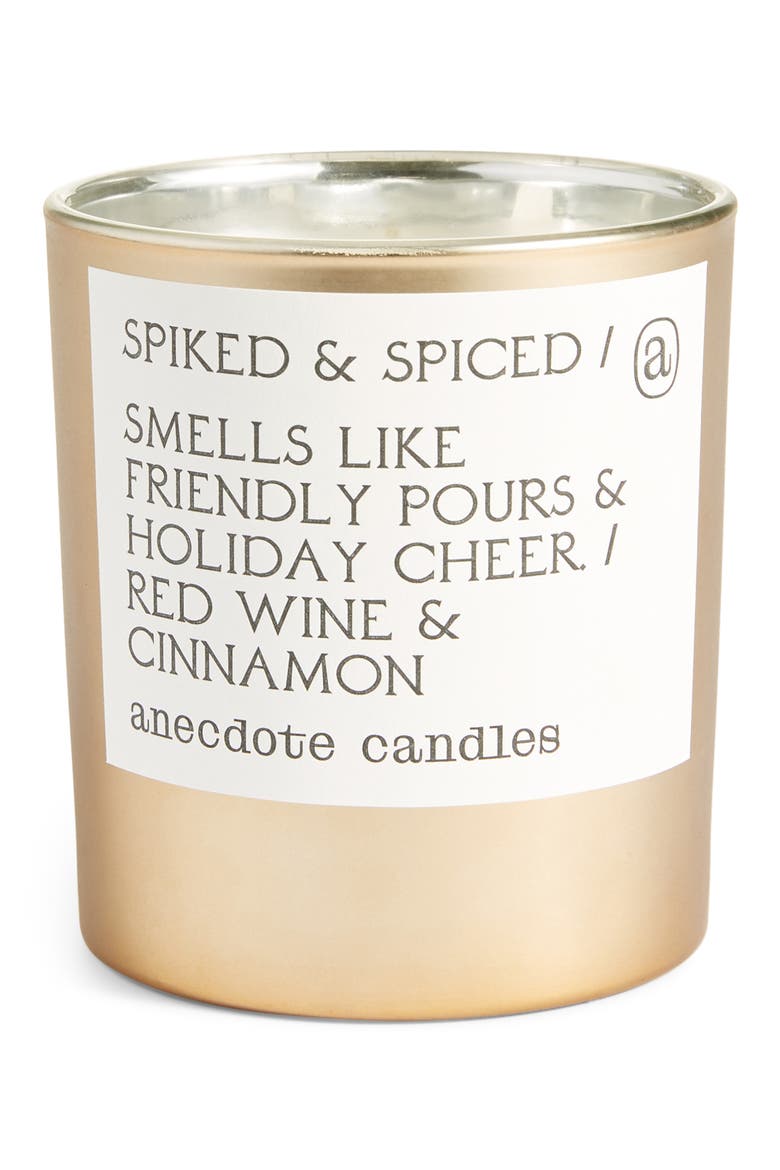 Spiked & Spiced Candle, Main, color, RED WINE CINNAMON