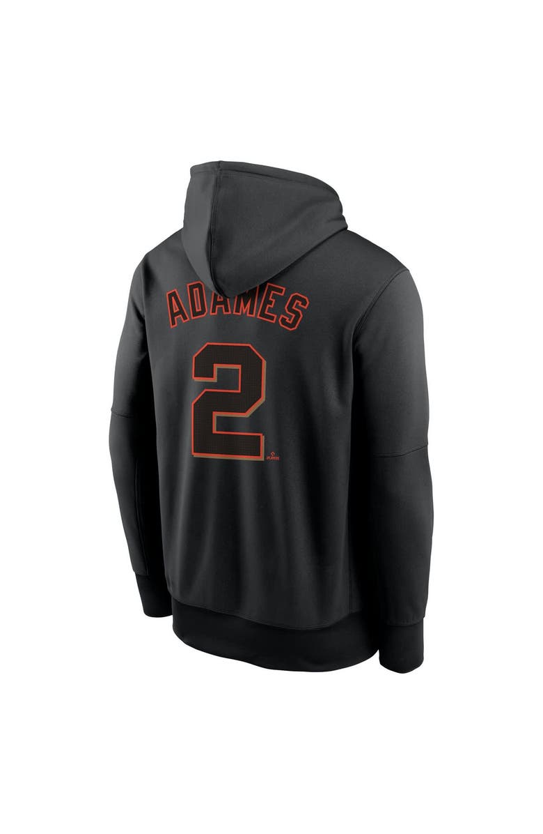 Nike Men's Nike Willy Adames Black San Francisco Giants Name & Number Performance Pullover Hoodie, Alternate, color, Black