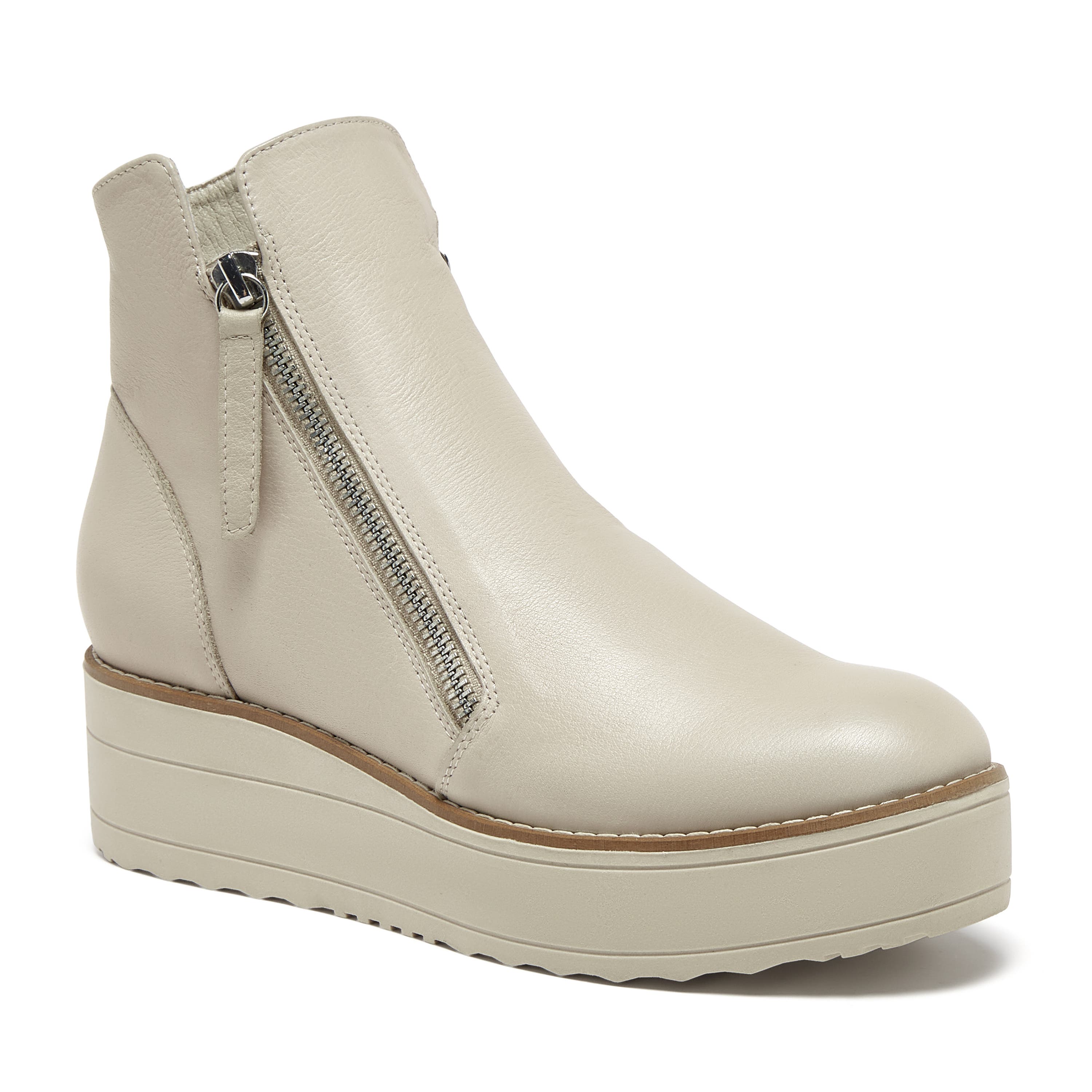 Nene Bootie, Main, color, Vanilla Vanilla Leather