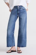 Madewell The Tall Wide-Leg Crop Jeans in Super Stretch Denim