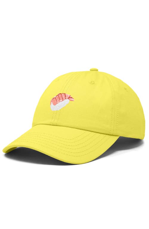 DALIX DALIX SHRIMP SUSHI EMBROIDERED DAD CAP