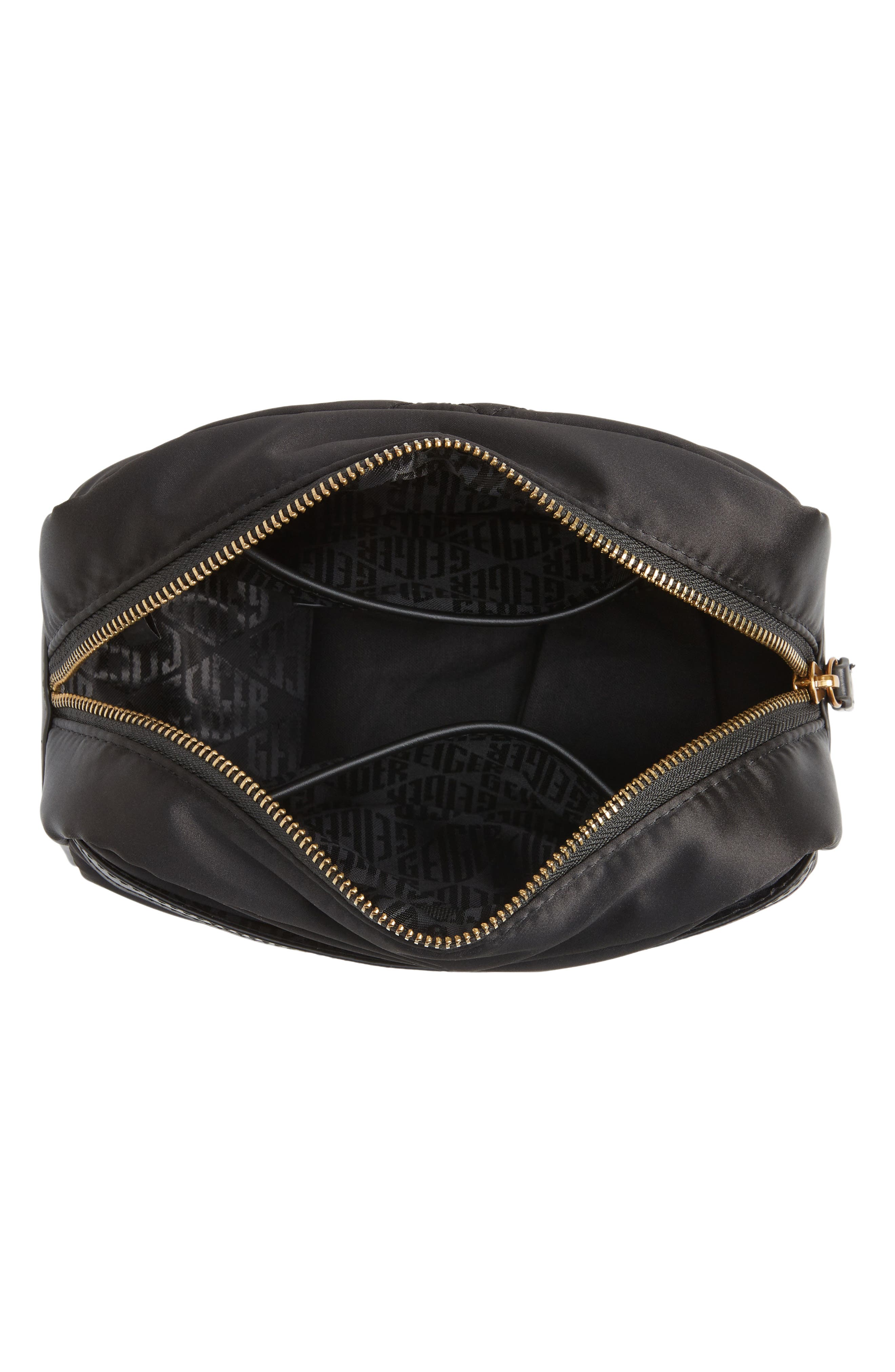 Kurt Geiger London Quilted Cosmetic Pouch, Alternate, color, 