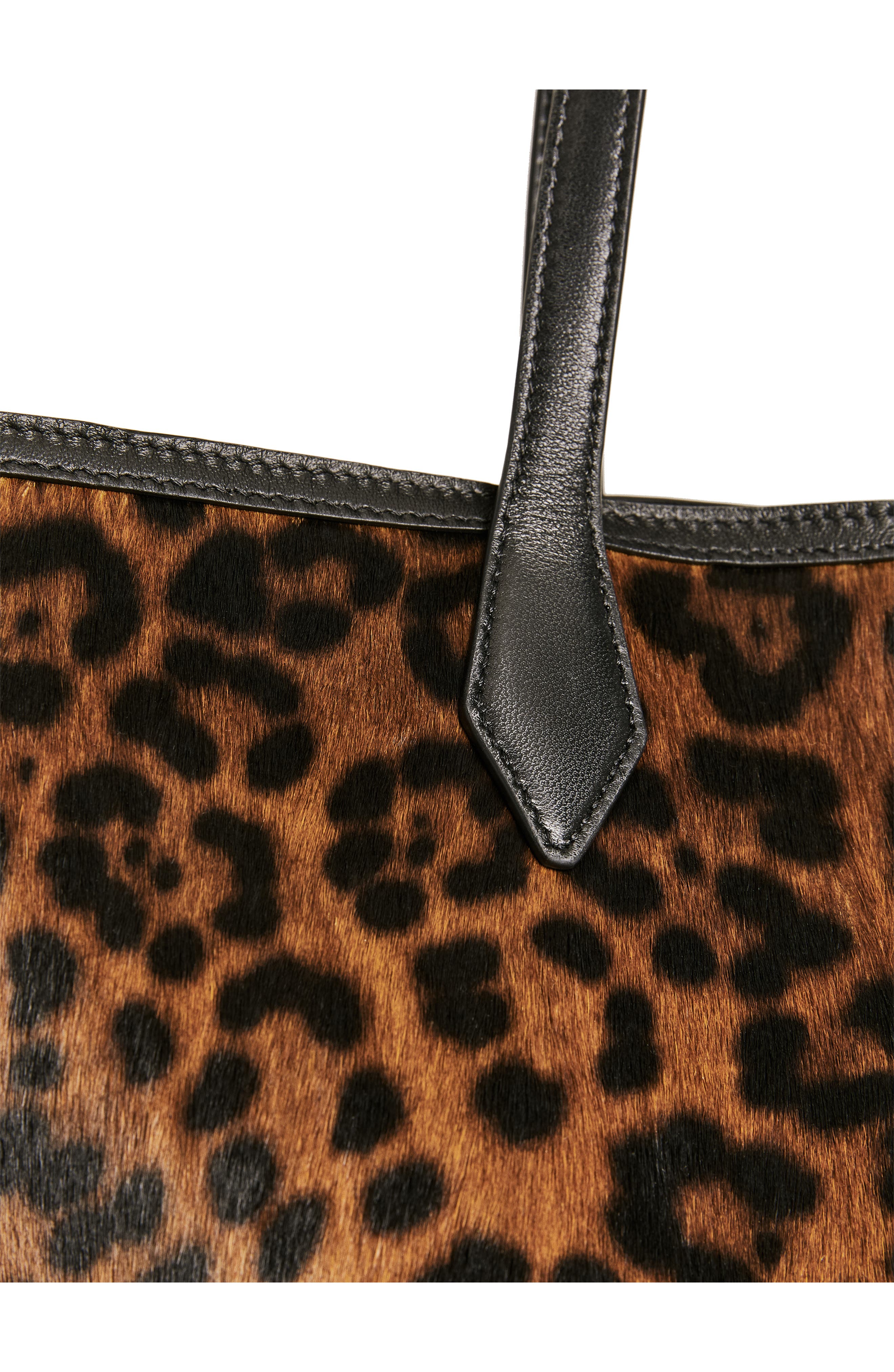 Reformation Sofia Tote, Alternate, color, Leopard Haircalf