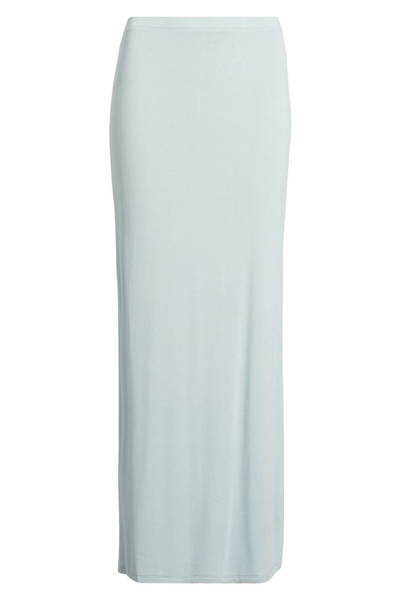 Eloise Back Slit Maxi Skirt, Alternate, color, LIGHT BLUE