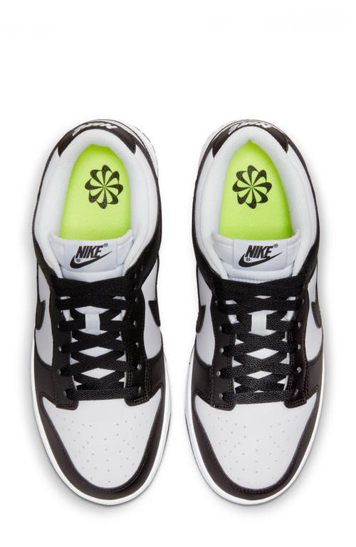 Nike Dunk Low Twist Leather Sneakers In Black