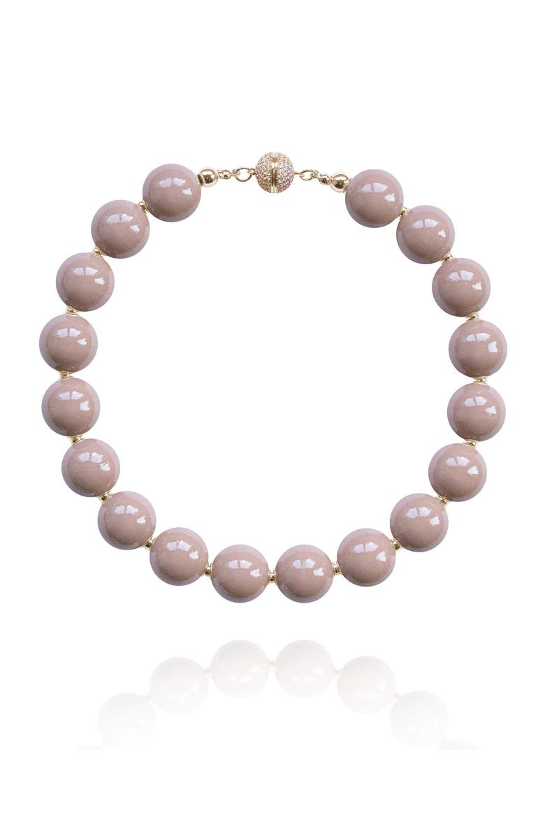Siena Bold Necklace, Main, color, Dune