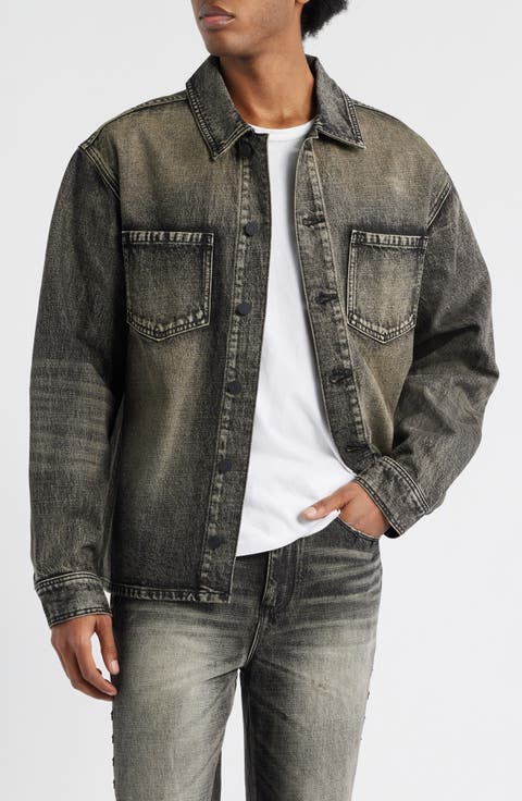 Norris Washed Denim Shirt Jacket