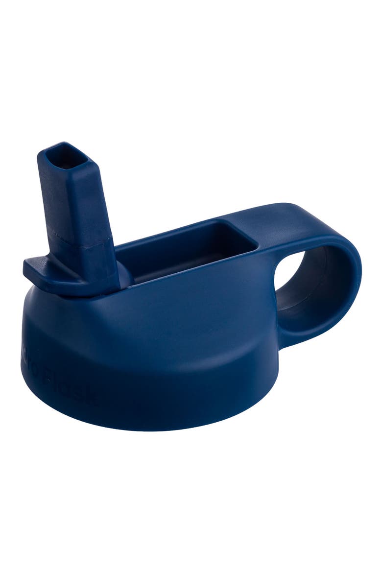 Wide Mouth Straw Lid, Alternate, color, COBALT