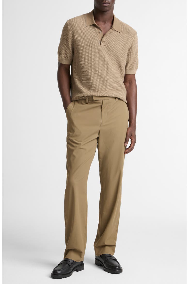 Geometric Jacquard Polo Sweater, Alternate, color, TETON/ RIVER SAND