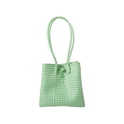 Midi Ella Handwoven Plastic Tote