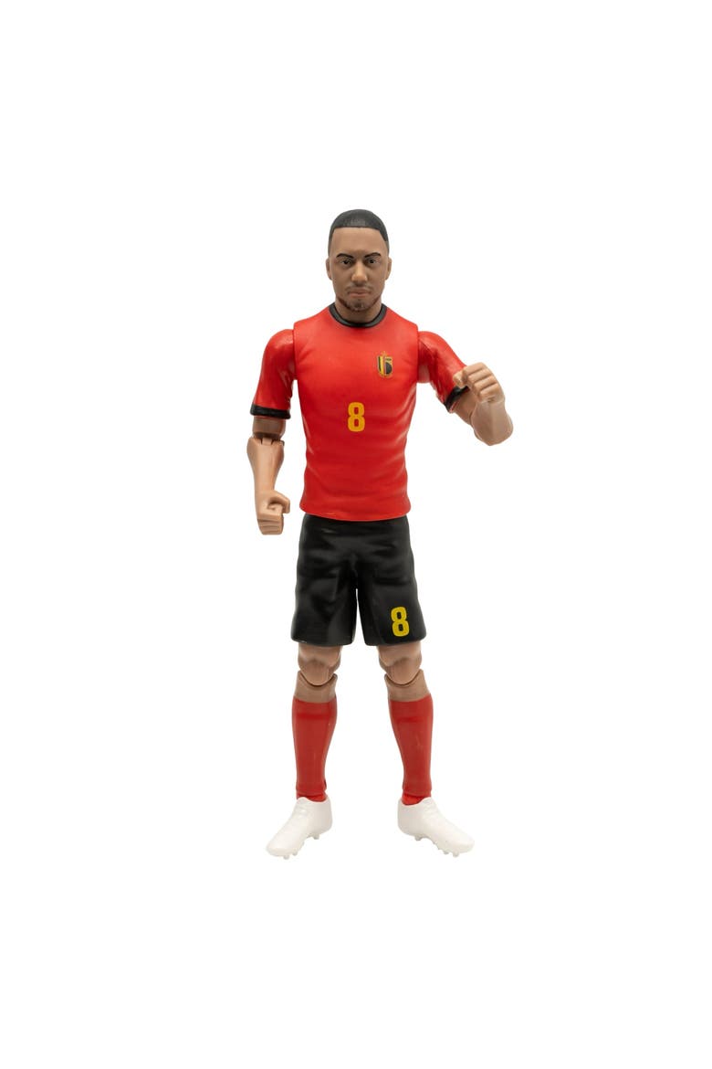Sockers Belgium National Youri Tielemans 8" Soccer Action Figure, Alternate, color, Red