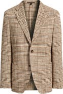 BOSS Heston Slim Fit Plaid Sport Coat