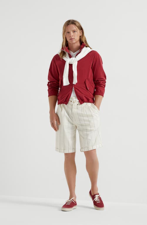 Brunello Cucinelli Wool-sea Island Cotton Bermuda Shorts