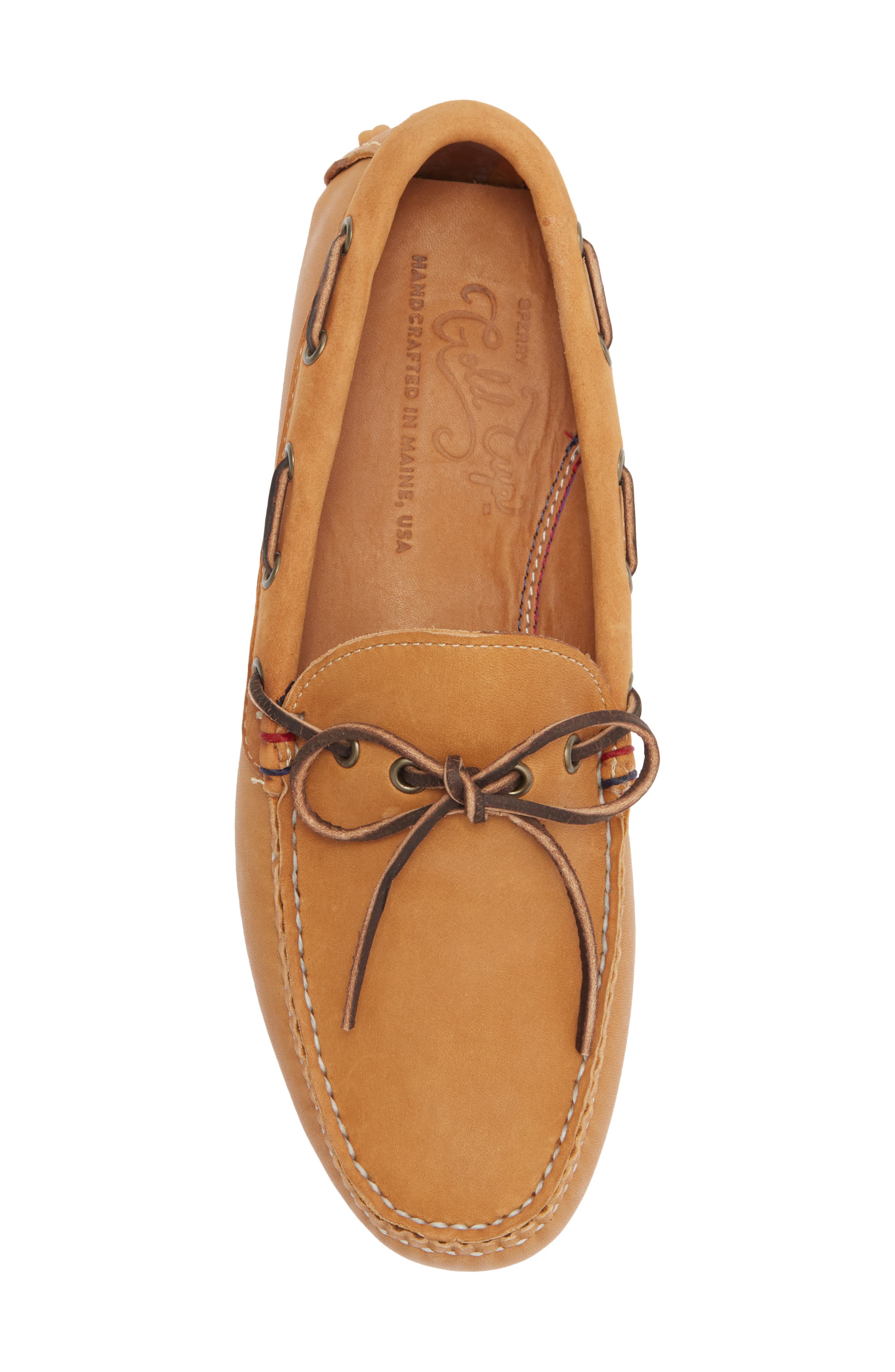Sperry Gold 1 Driver Boat Shoe, Alternate, color, Medium Beige