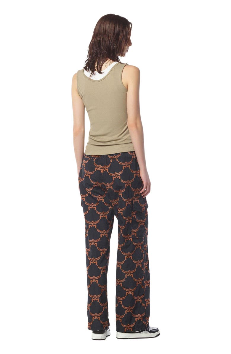 MCM Lauretos Monogram Pants in ECONYL<sup>®</sup>, Alternate, color, 