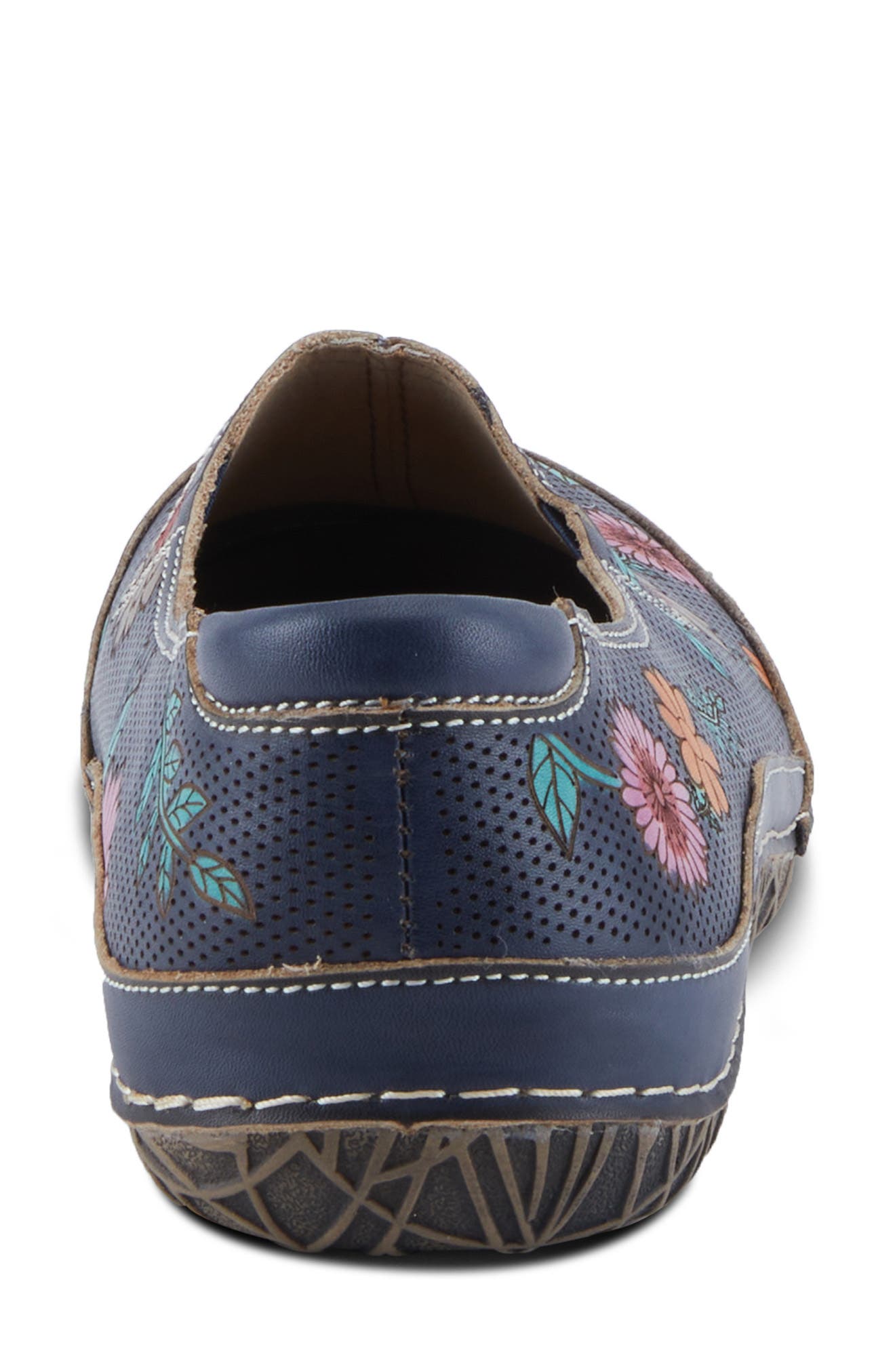 L'Artiste by Spring Step L'Artiste Libora Slip-On Flat, Alternate, color, Navy Multi