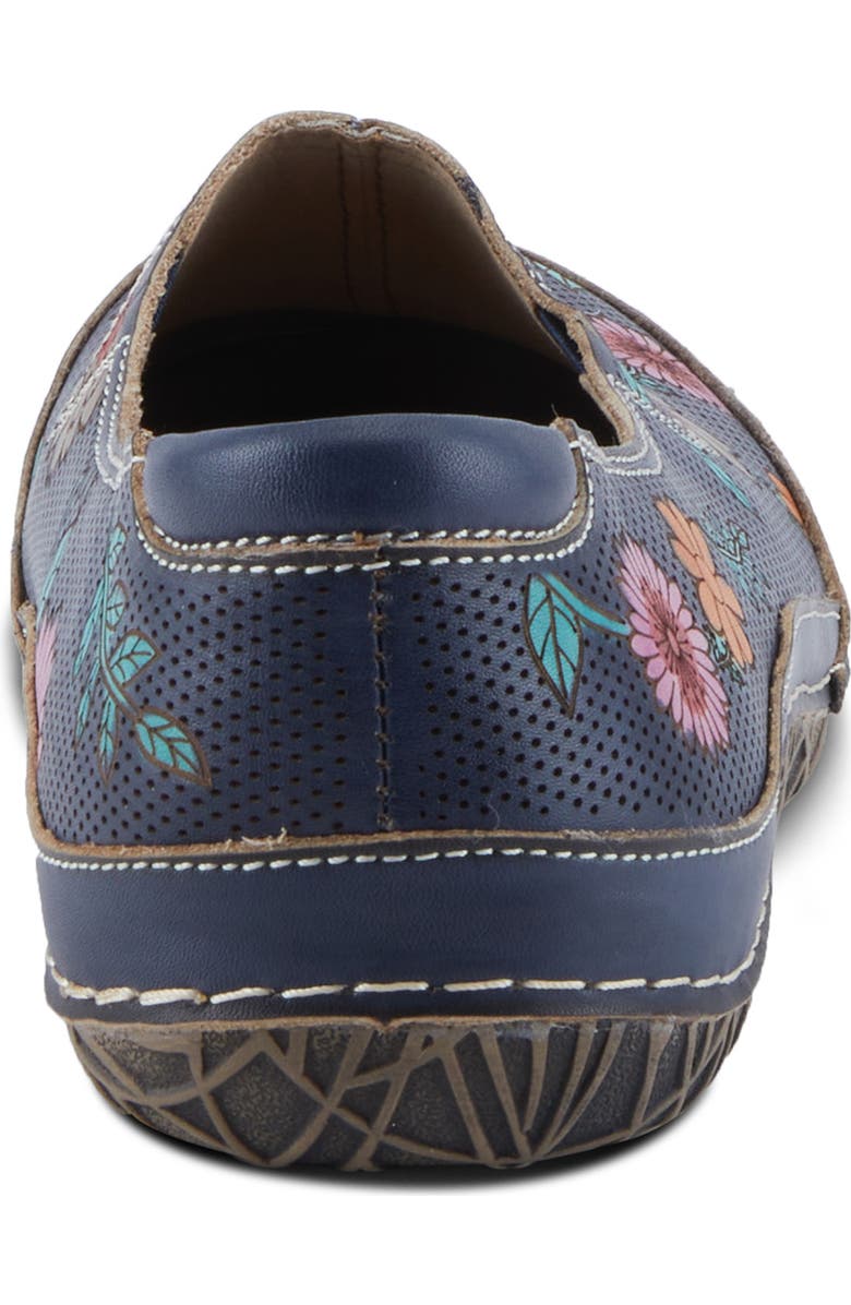 L'Artiste by Spring Step L'Artiste Libora Slip-On Flat, Alternate, color, Navy Multi