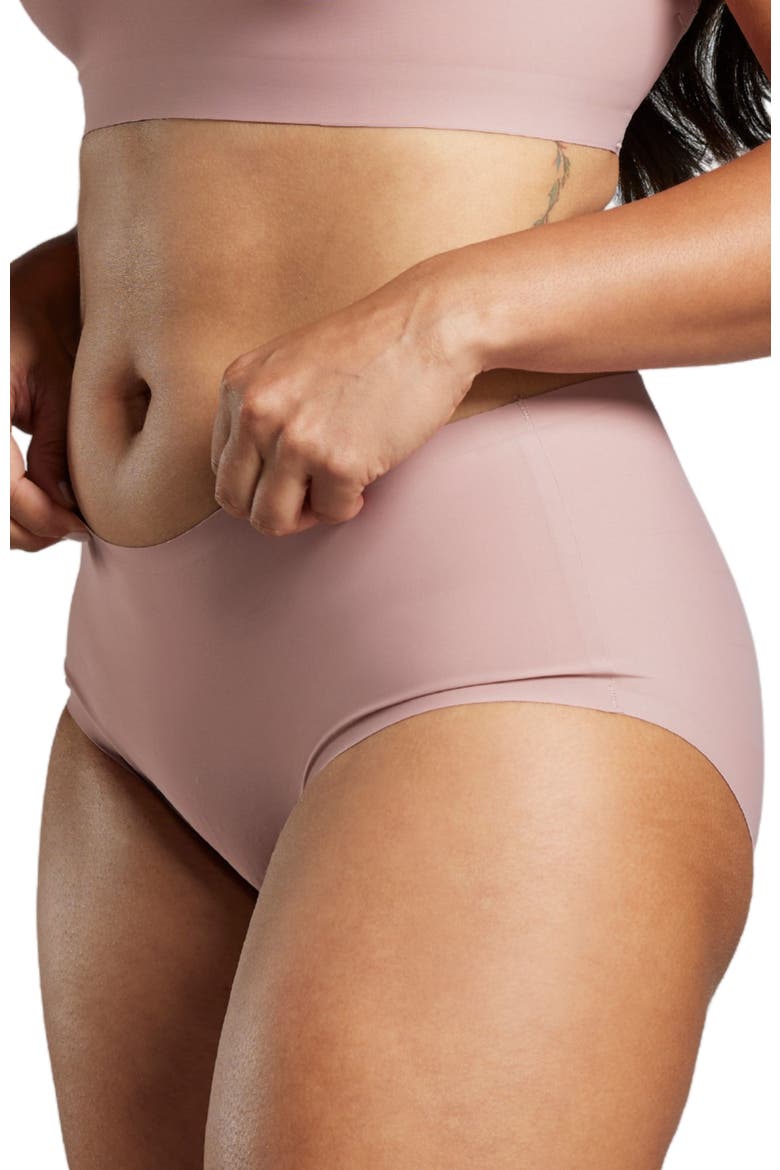 Invisible Hipster Pantie, Alternate, color, Dusty rose