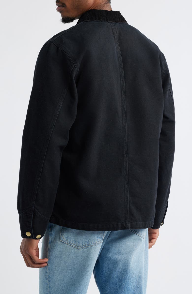 Carhartt Work In Progress Michigan Organic Cotton Canvas Coat, Alternate, color, 