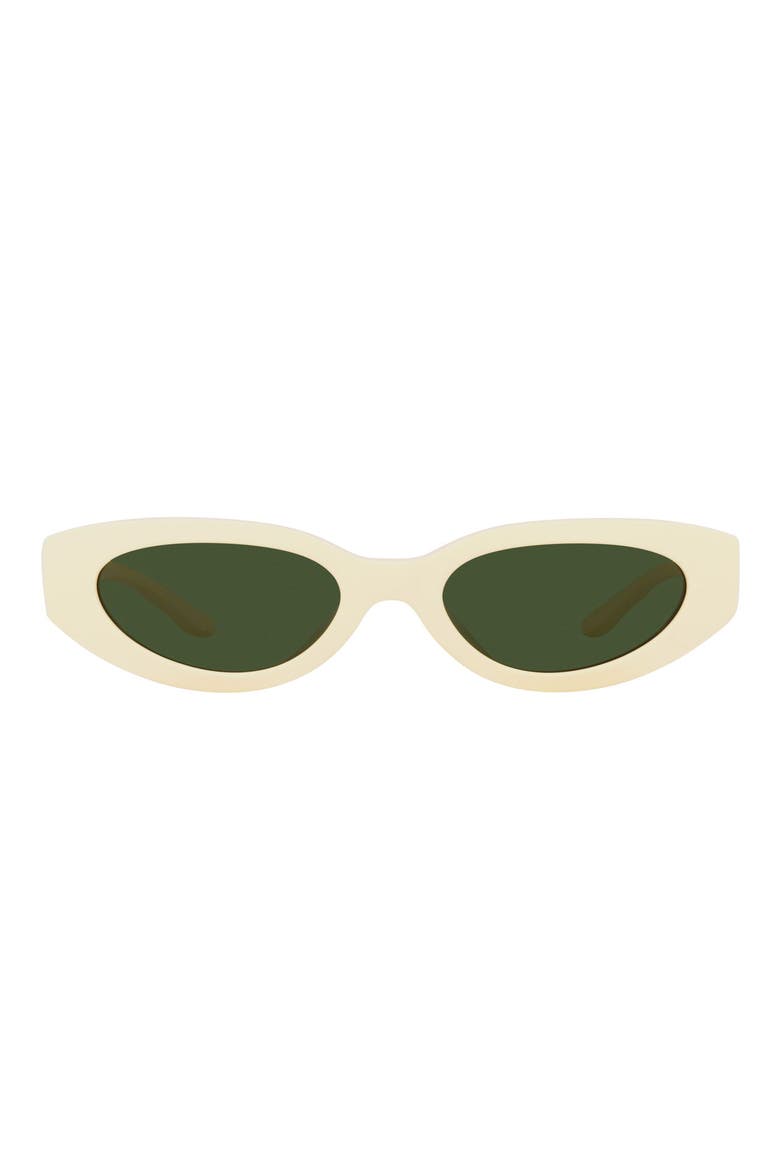 51mm Cat Eye Sunglasses, Main, color, IVORY