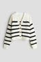 selected White/Black Striped