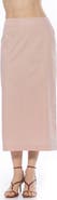 Alexia Admor Ginni Stretch Cotton Midi Skirt