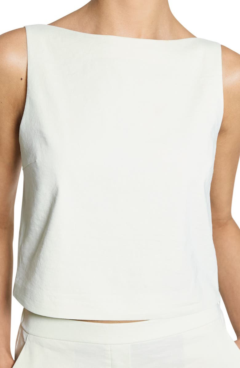 Theory Boat Neck Sleeveless Shell, Alternate, color, 