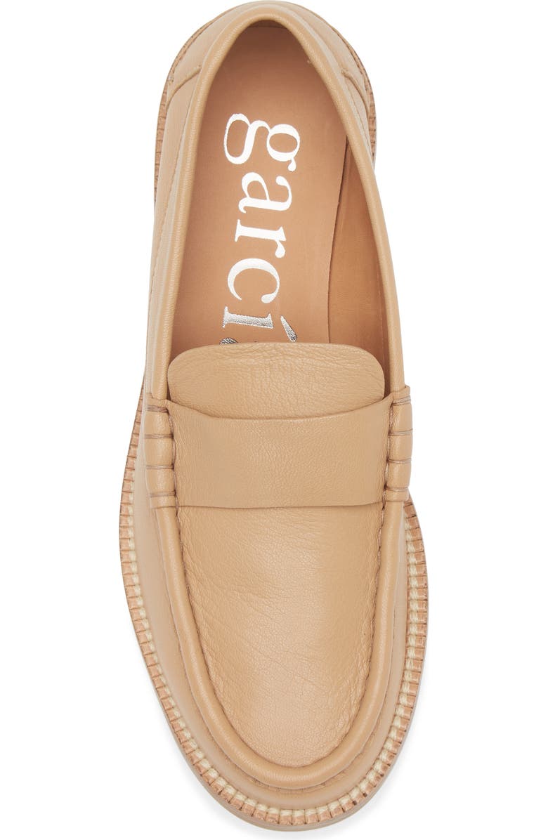 Pedro Garcia Stina Loafer, Alternate, color, Straw Soft Leather