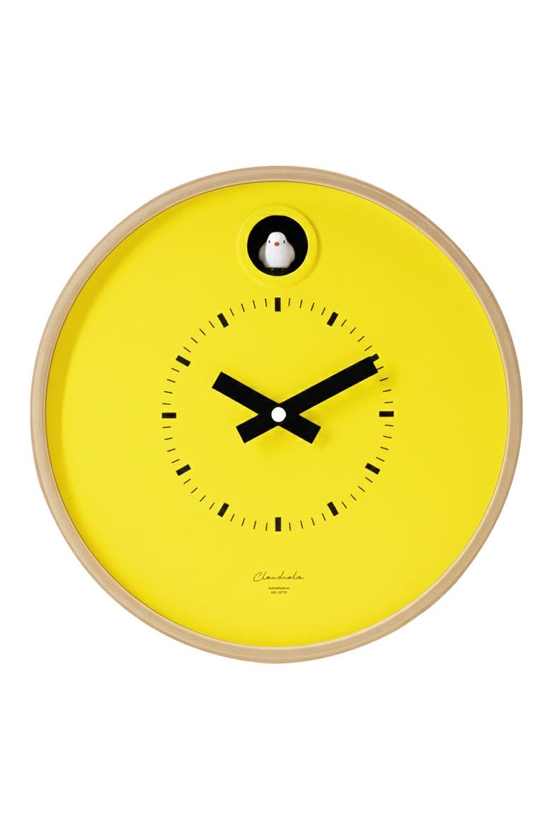 Dot Cuckoo Clock, Main, color, YELLOW