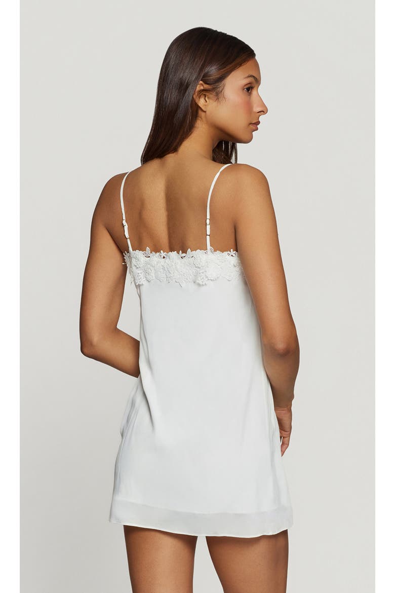 Elle Lace Combo Cami Dress, Alternate, color, White