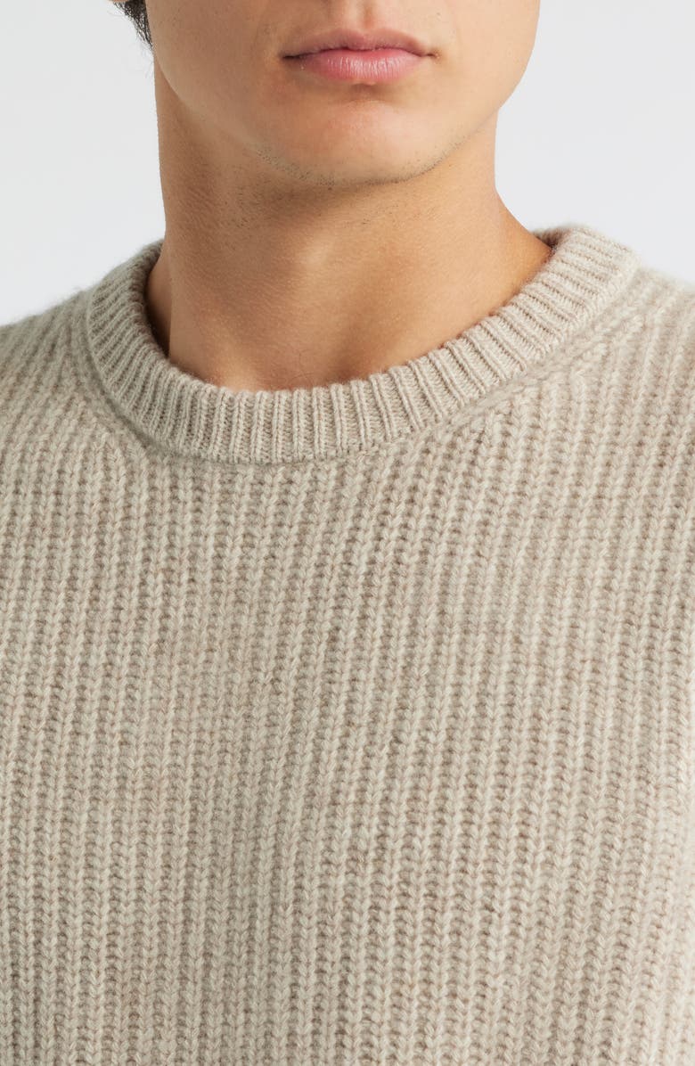 ALEX CRANE Vale Merino Wool Sweater, Alternate, color, Bone