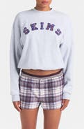 SKIMS Logo Classic Crewneck Sweatshirt