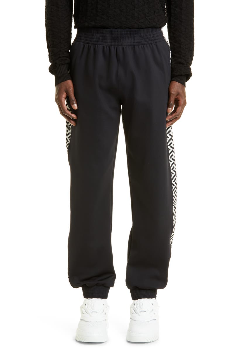Versace La Greca Stripe Joggers, Main, color,